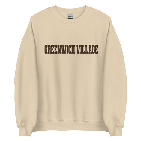 GREENWICH VILLAGE Crewneck Sweatshirt