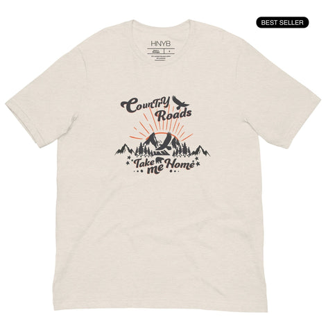 Country Roads Take Me Home Tee