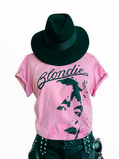 BLONDIE Upcycled Band Tee
