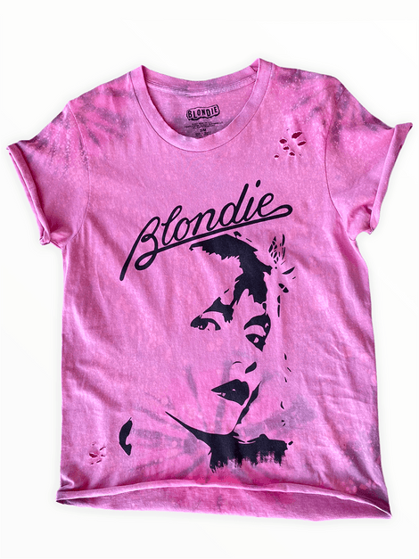 BLONDIE Upcycled Band Tee