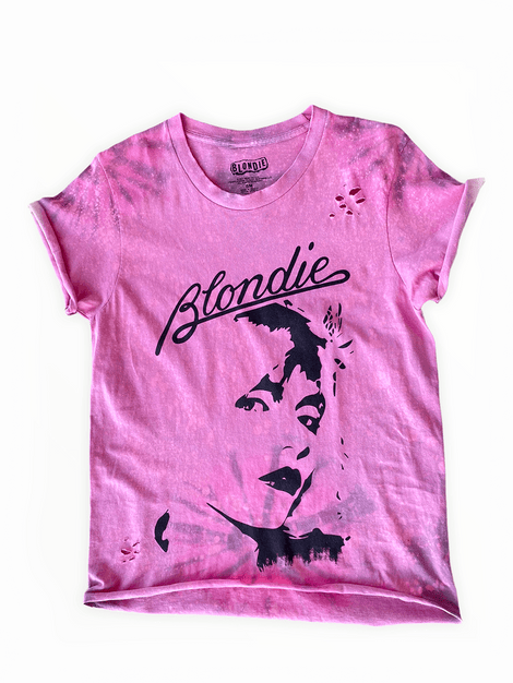 BLONDIE Upcycled Band Tee