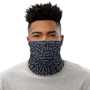 WV Blue & Gold Infinity Mask Face Covering
