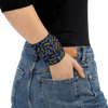 WV Blue & Gold Infinity Mask Wristband 