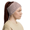 Infinity Mask Headband in Blush & Black Stripes