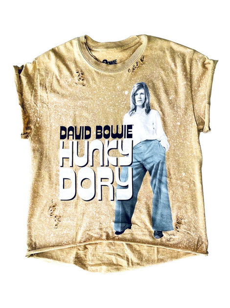 DAVID BOWIE Upcycled Band Tee