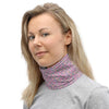 Infinity Mask Neck Warmer in Rainbows & Pink