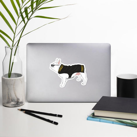 HipsterPups Frenchie Bulldog Sticker
