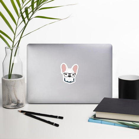 French Bulldog Face Sticker 