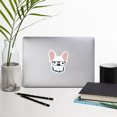 French Bulldog Face Sticker 