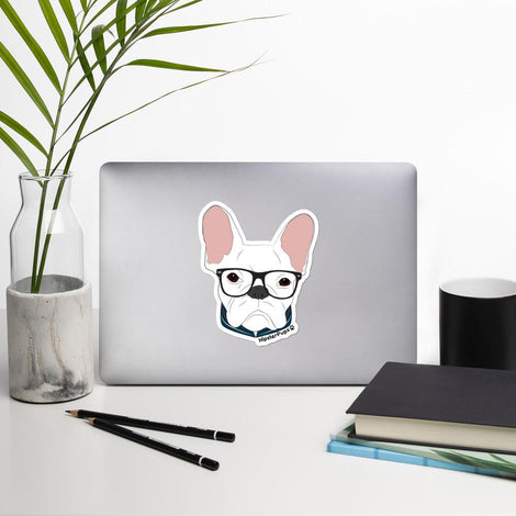 French Bulldog Face Sticker 