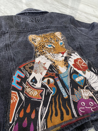 HARLEY Upcyled Denim Jacket