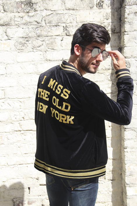 I MISS THE OLD NEW YORK in Black + Gold