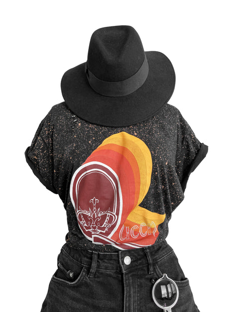 QUEEN Upcycled Band Tee