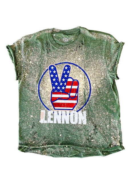 JOHN LENNON Upcycled Band Tee