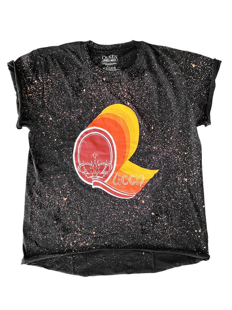 QUEEN Upcycled Band Tee