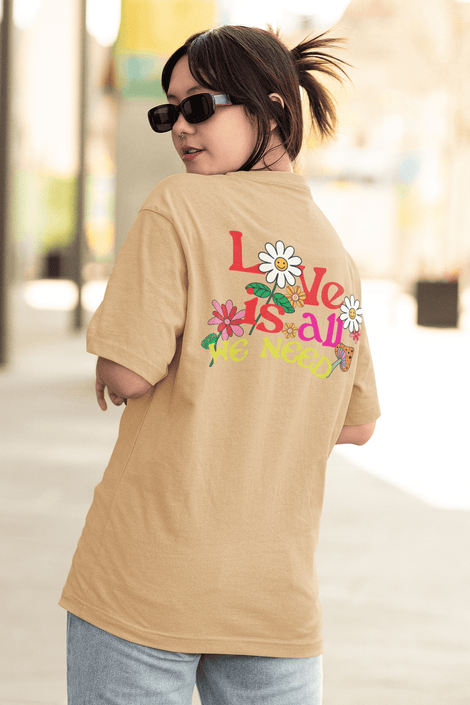 LOVE IS ALL WE NEED Graphic Tee