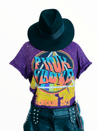 PINK FLOYD London 1973 Upcycled Band Tee