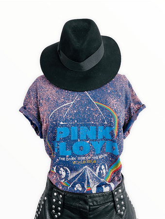 PINK FLOYD Upcycled Band Tee