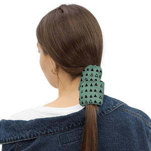 Infinity Mask Scrunchie in Sage Green