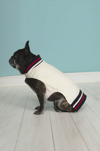 HIPSTER PUPS Jacket in White