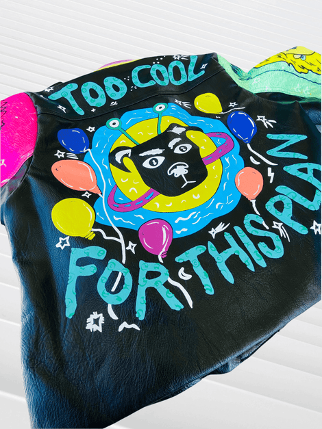 TOO COOL Faux Leather Jacket