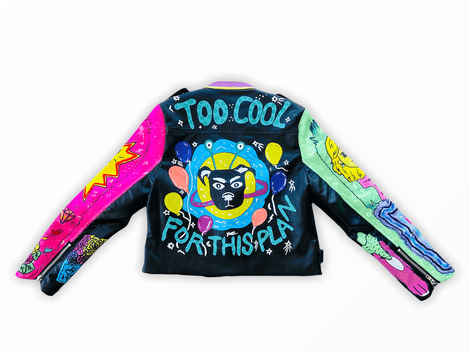 TOO COOL Faux Leather Jacket