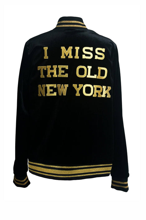 I MISS THE OLD NEW YORK in Black + Gold