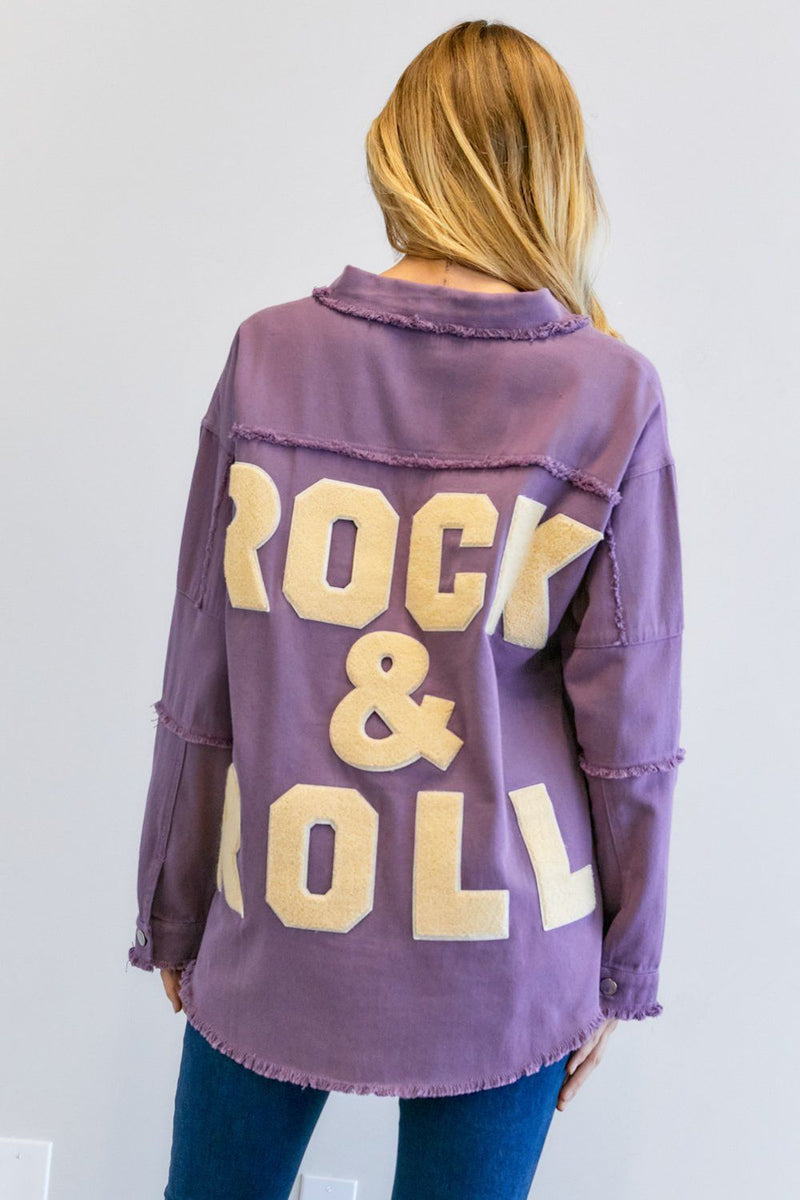 ROCK & ROLL Jacket in Lavender