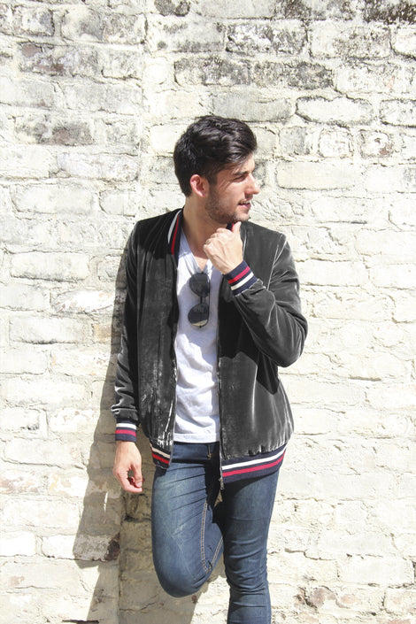 CITY OF DREAMS Jacket in Dark Grey