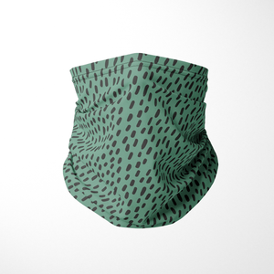 Infinity Mask Face Covering in Sage Brushstrokes