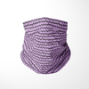 Infinity Mask Face Covering in Lilac Jagged Print
