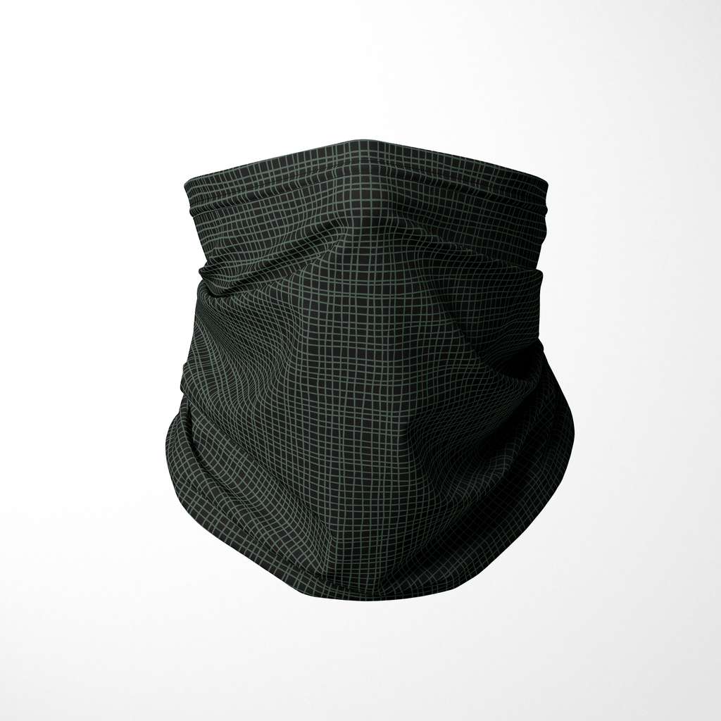 Infinity Mask Face Covering in Camp Green Mesh Print 