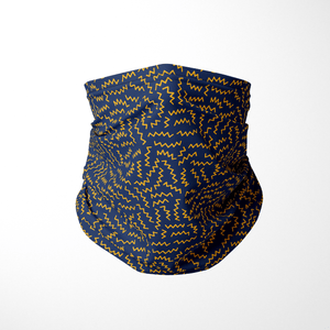 WV Blue & Gold Infinity Mask Face Covering
