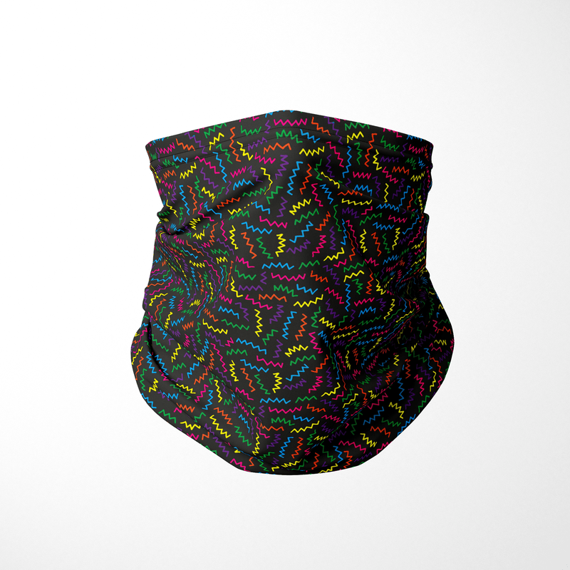 Infinity Mask in Zig Zag Sprinkles