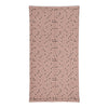 Infinity Mask Face Covering in  Dusty Pink Square Doodle Print 