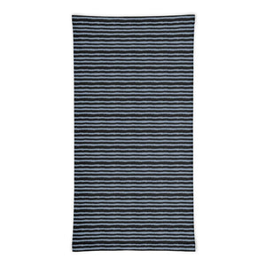 Infinity Mask Face Covering in Faded Denim Stripes