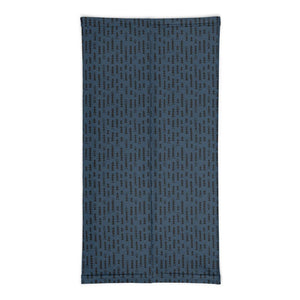 Infinity Mask Face Covering in Alpine Print Denim Blue
