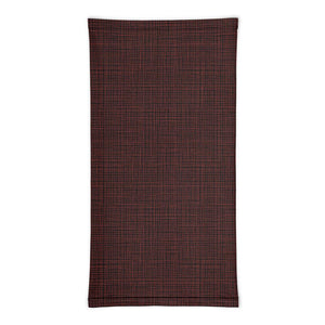 Infinity Mask Face Covering n Brick Red  Mesh Print 