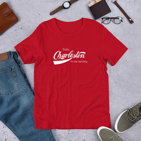 Enjoy Charleston It's the Real Thing T-Shirt 