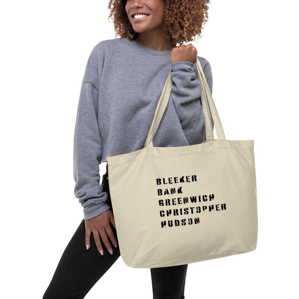 NYC Street Tote in Natural, Customizable, Eco Friendly 
