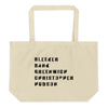 NYC Street Tote in Natural, Customizable, Eco Friendly 