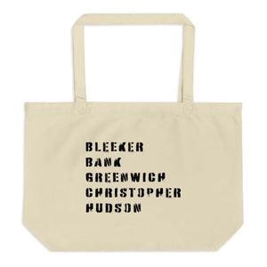 NYC Street Tote in Natural, Customizable, Eco Friendly 