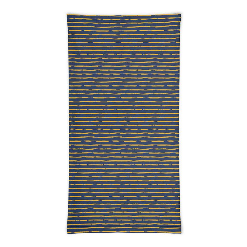 WV Blue & Gold Stripes  Infinity Mask Face Covering