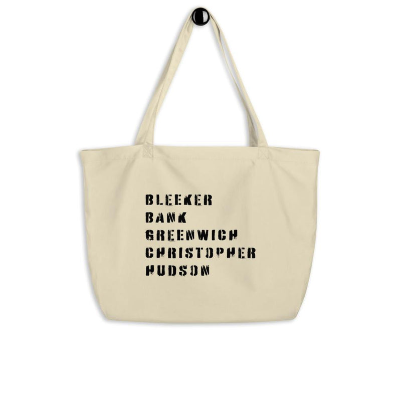 NYC Street Tote in Natural, Customizable, Eco Friendly 