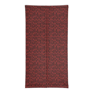 Infinity Mask Face Covering in Brick Red Alpine Print 