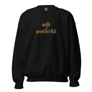 wild & wonderful Embroidered Sweatshirt