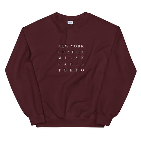 FASHION WEEK Unisex Sweatshirt