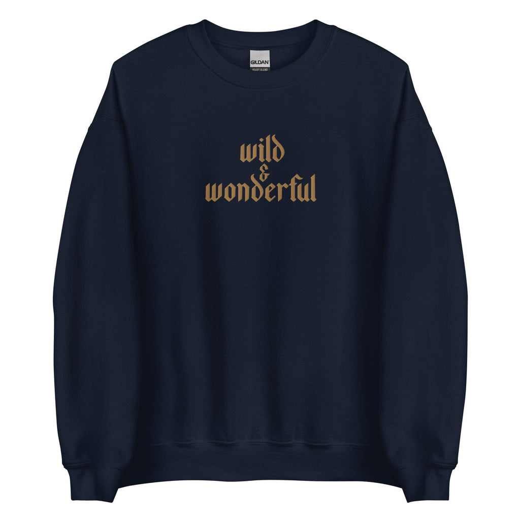 wild & wonderful Embroidered Sweatshirt