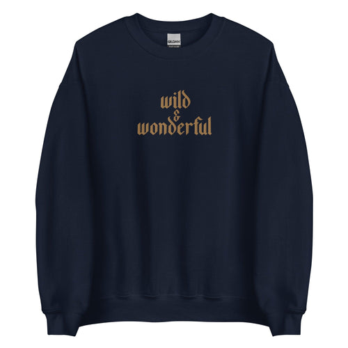 wild & wonderful Embroidered Sweatshirt