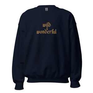 wild & wonderful Embroidered Sweatshirt